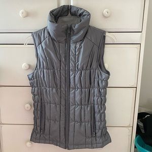 New York & Company Grey Puffer Vest